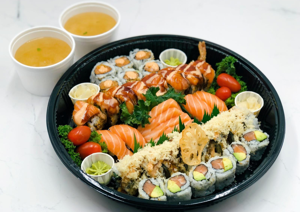 PRE] Big Maki Tray (46pcs) + Spring Roll (5pcs) | Kudo sushi